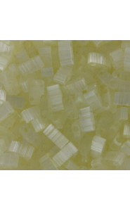 Miyuki half tila 5x2.4mm beads - Silk pale light yellow HTL-2591